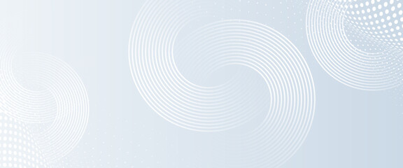 Premium background design with white line pattern White geometric abstract background