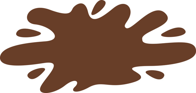 Mud Puddle Illustration