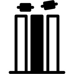 Vector Icon Wickets, Stumps, Cricket, Stick, Wickets Stick, Sport