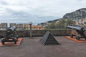 Panorama of city of Monte Carlo, Monaco