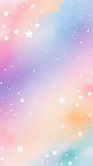 Abstract Pastel Ink Background with Stars, phone wallpaper hd, mobile screen images