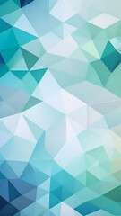 Fototapeta premium Abstract Polygonal Mosaic Pattern in Cool Tones, phone wallpaper hd, mobile screen images