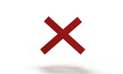 false wrong red pink orange color object icon check choice design business decision correct...