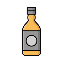 liquor icon vector design template simple and clean