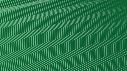 Gren line zig zag pattern background for fabric style or presentation