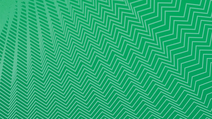 Gren line zig zag pattern background for fabric style or presentation
