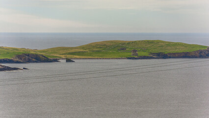the Broch of Mousa on Shetland Islands, United Kingdom