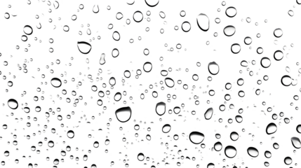 Detailed Close up Photography of Transparent Water Droplets or Condensation Forming on a Glass or Smooth Surface with a and Abstract Appearance