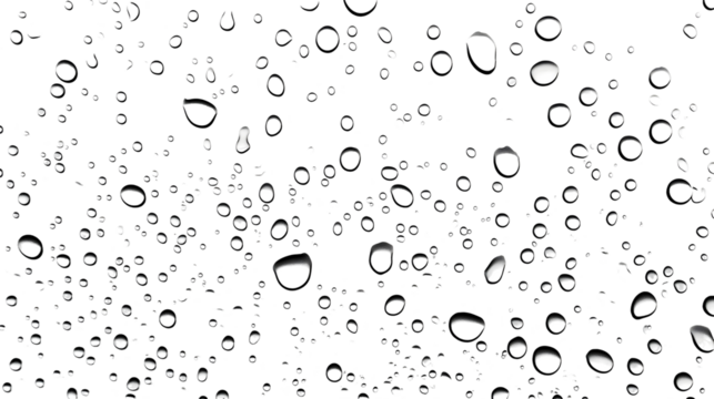 Detailed Close up Photography of Transparent Water Droplets or Condensation Forming on a Glass or Smooth Surface with a and Abstract Appearance