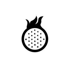 Ilustration of dragon fruit 