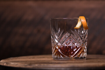 Cocktails at the bar 