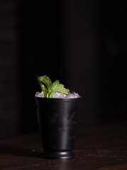 Cocktails at the bar 