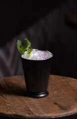 Cocktails at the bar 