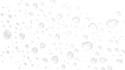 Tranquil water droplets gently resting on a glass surface creating a mesmerizing play of light and reflection  This minimalist nature inspired image evokes a sense of calmness purity