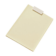 Plain beige clipboard ready for notes or documents in any professional or educational setting