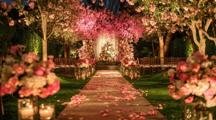 Spring weddings are beautiful events that often feature vibrant, fresh colors, light fabrics, and seasonal flowers.