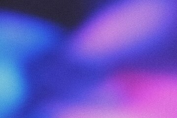 Purple black blue dark glowing grainy gradient background noise texture poster header banner design...