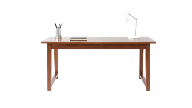 modern organized study table with books, lamp and workspace essentials, ideal for productivity, home office setup, minimalistic decor, and educational workspaces	