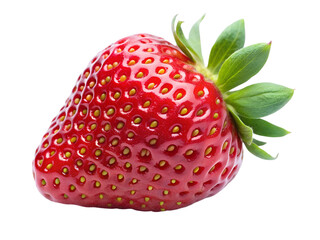 Strawberry isolated on Transparent Background.