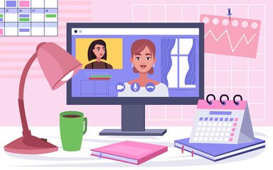 008 - Character video call