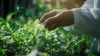 Biotechnology Research in a Greenhouse