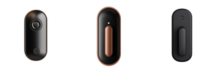 Smart lock with facial recognition technology, sleek design, and modern features. Ideal for enhancing home security and