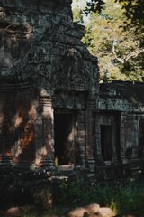 Fototapeta premium Ancient Cambodian Temple Ruins