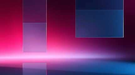 background with glassmorphism style, glass box, building glass architecture. ui/ux design