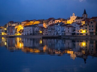 Obraz premium sea island krk