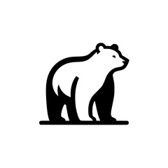 Majestic Bear: A Stunning Vector Illustration of a Bear in its Natural Habitat