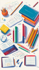 Educational Materials: School Stationery