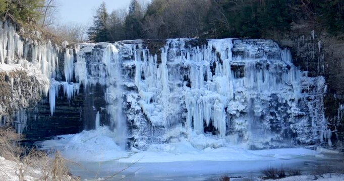Salmon Falls Frozen Slow Motion