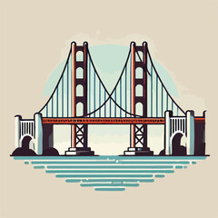 Sturdy vehicle bridge