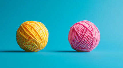 Colorful and soft handmade knitting yarn