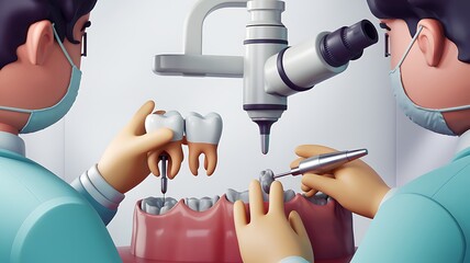 Dental & Tooth Icons: Representing Oral Health and Care
