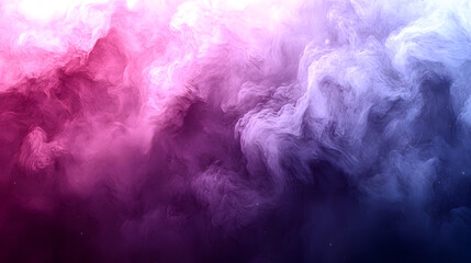 Obraz premium Abstract colors blend seamlessly, creating a dreamy effect with swirling pink, purple, and blue hues