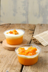 Delicious Mango Pudding Cups: A Sweet Treat