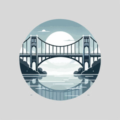 Sturdy vehicle bridge