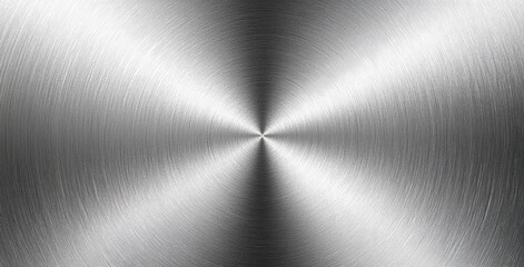 Abstract Metal Texture, Circular Brushed Steel Background