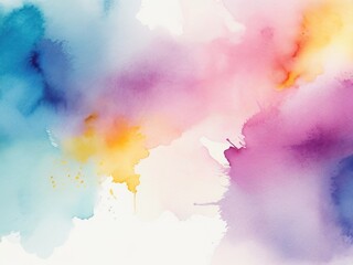 Abstract watercolor background. Hand-drawn illustration for your design.