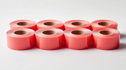 Long Red Masking Tape (Set of 8)