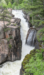 Shell Falls on Shell Creek, Wyoming, USA