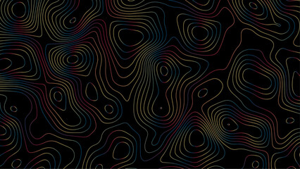 Abstract topographic contours map background .Topographic background and texture, 3D waves. Marble texture with natural pattern .Topographic map background geographic line map.