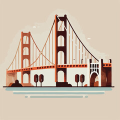 Sturdy vehicle bridge