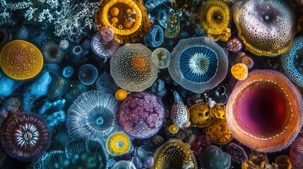 Magnified microorganisms reveal Maldivian sea wonders