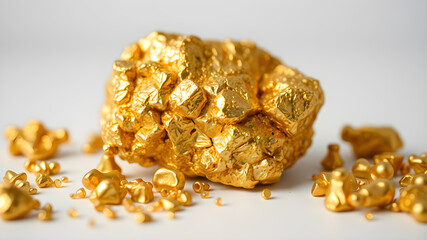 lump of pure gold ore. Generative AI