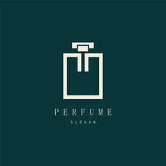 perfume abstract Logo Template Design Vector, Emblem, Design Concept, Creative Symbol, Icon