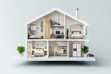 Enhancing energy efficiency in solar-powered smart homes