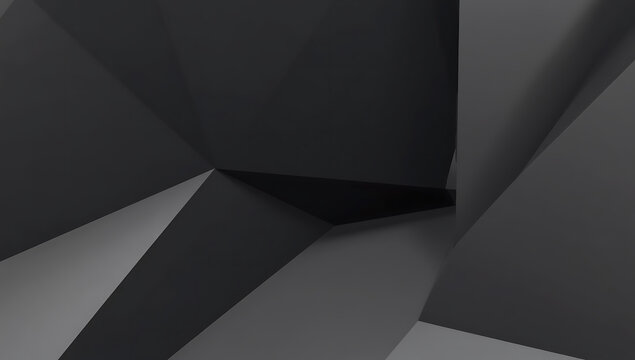 Abstract background with black triangles