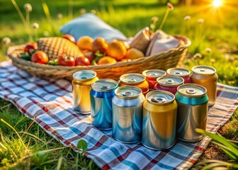 Craft Beer Cans & Protective Face Masks: A Socially Distanced Summer Picnic